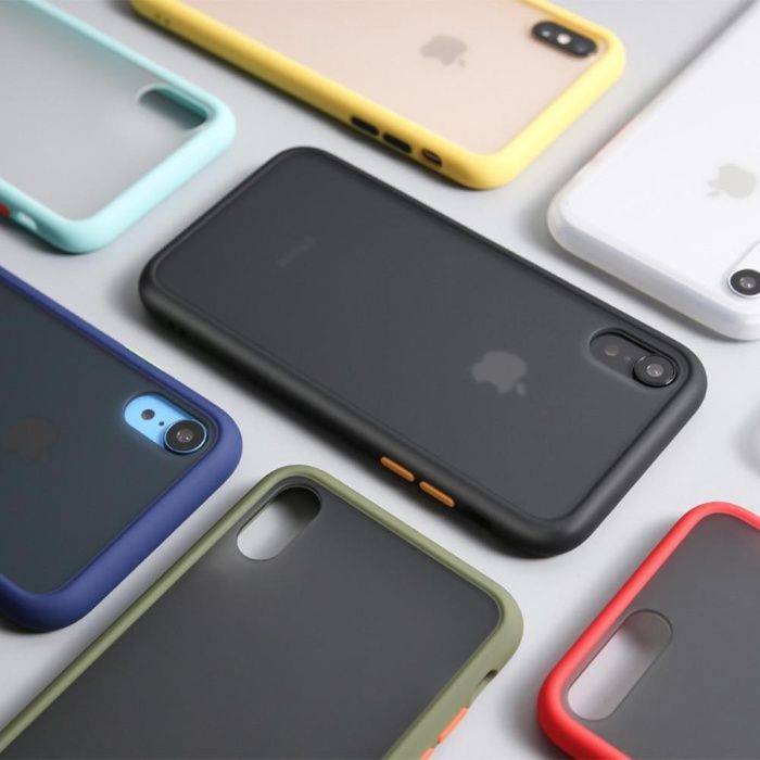 Силиконов Кейс твърд гръб iPhone 11, 11 Pro, 11 Pro Max, X, XS, XS Max