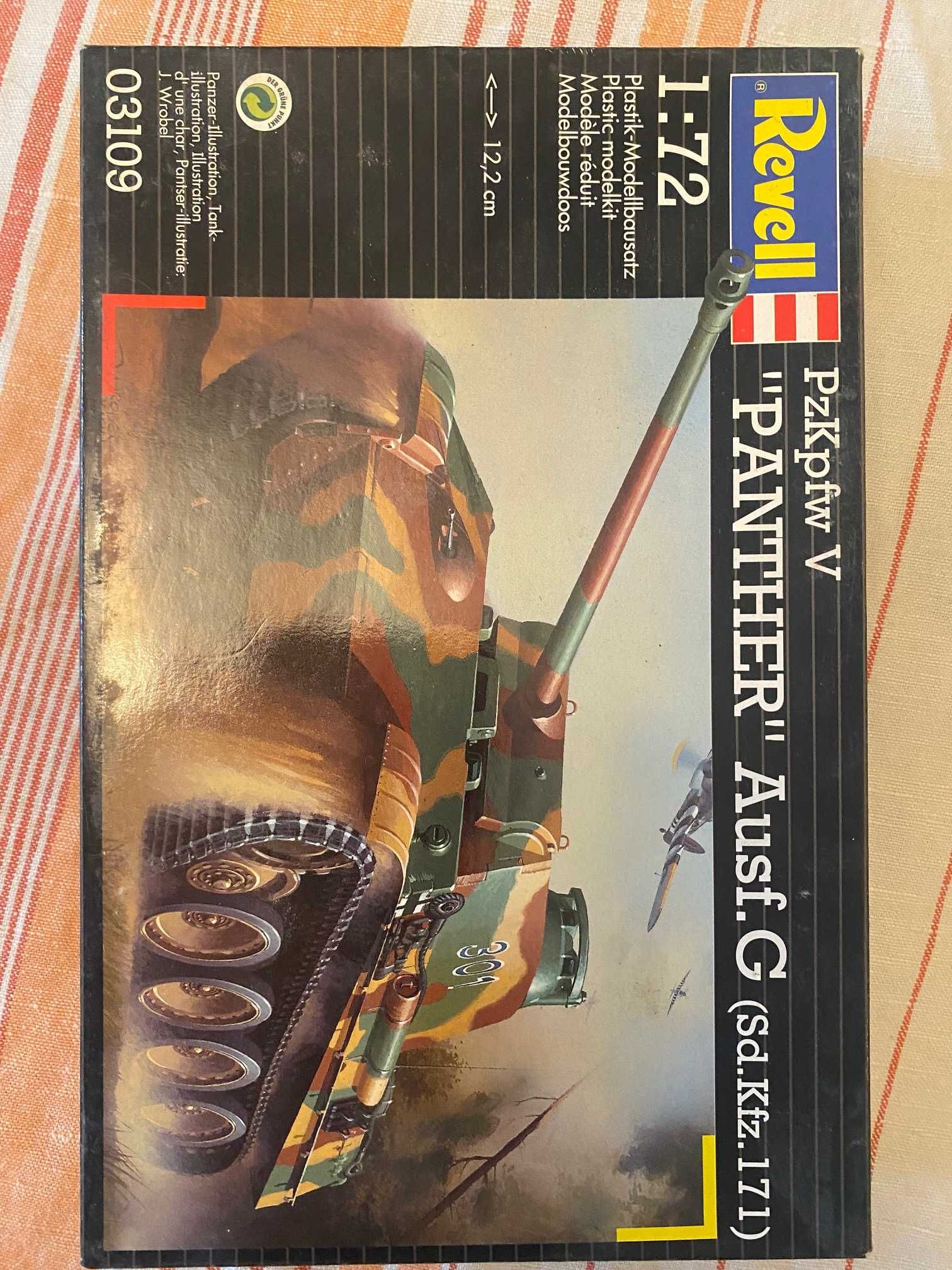 1/72 model kit de construit Revell Panther Ausf. G