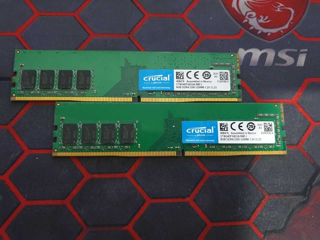 DDR4-3200 8GB  Оперативная память/Tezkor xotira