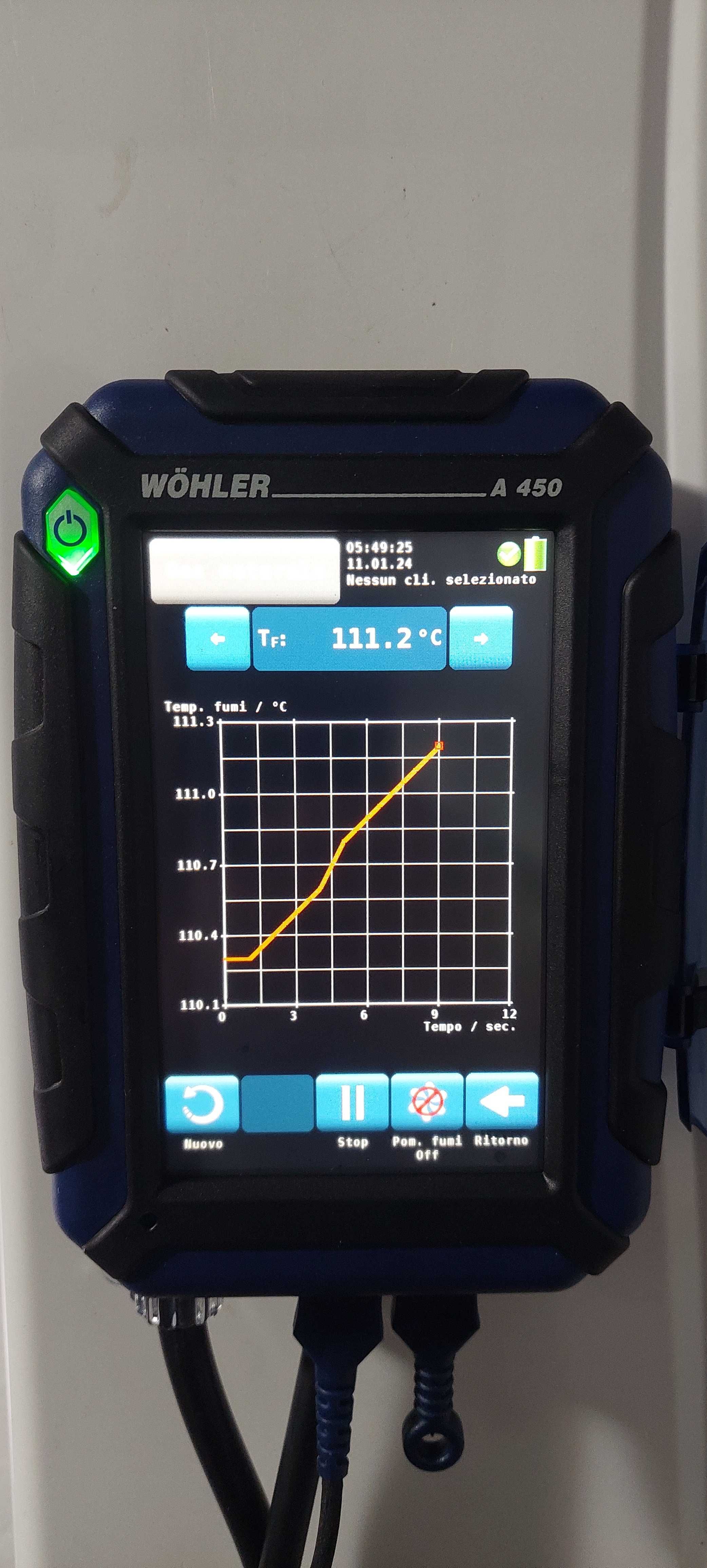 Analizorul de ardere Wöhler A 450 L ( nu Testo)