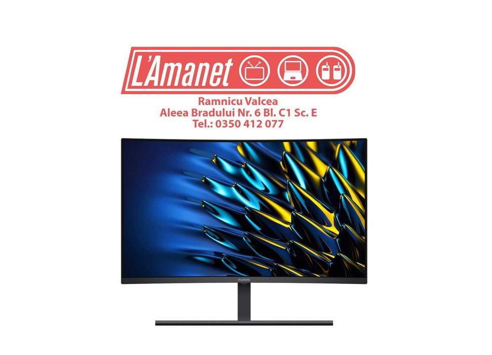 Monitor Gaming Curbat LED VA 27" 165Hz HUAWEI MateView GT HDMI DP