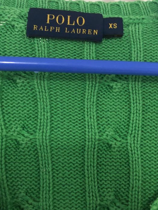 Pulover polo by Ralph Lauren, dama, verde,xs