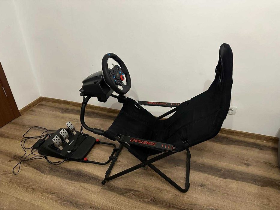 Scaun gaming - Cockpit Playseat  + Volan Logitech G29