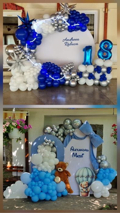 Arcade baloane si flori