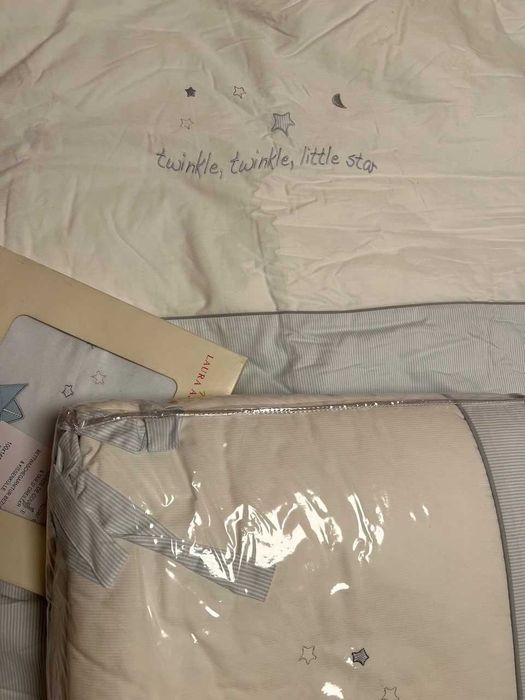 Laura Ashley-детски спален чувал, олекотена завивка и предпазител