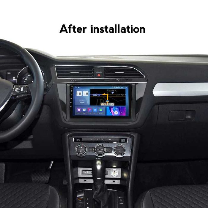 Navigatie Android 14 VW Tiguan 2017 +  YouTube CarPlay + CAMERA