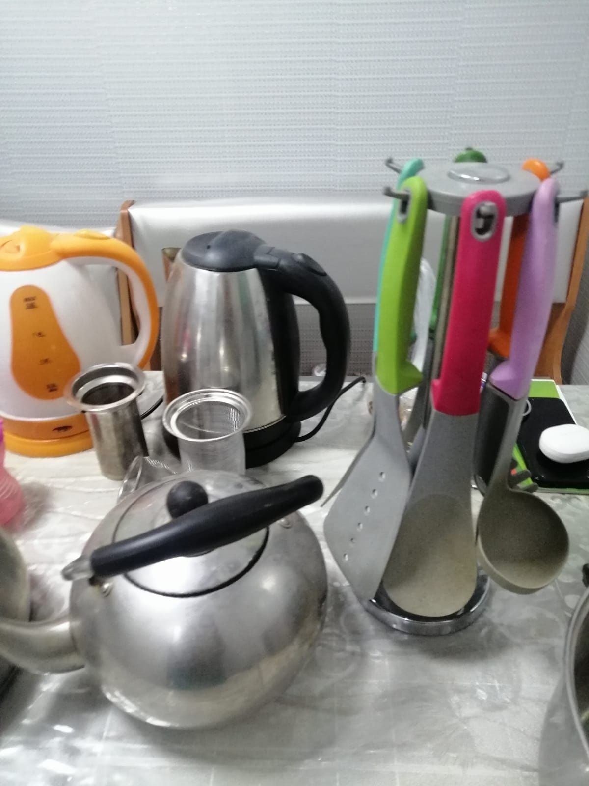 Разное посуды чистые