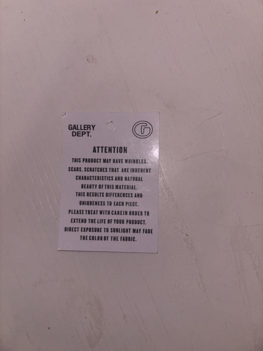 Gallery Dept. painted flared joggers