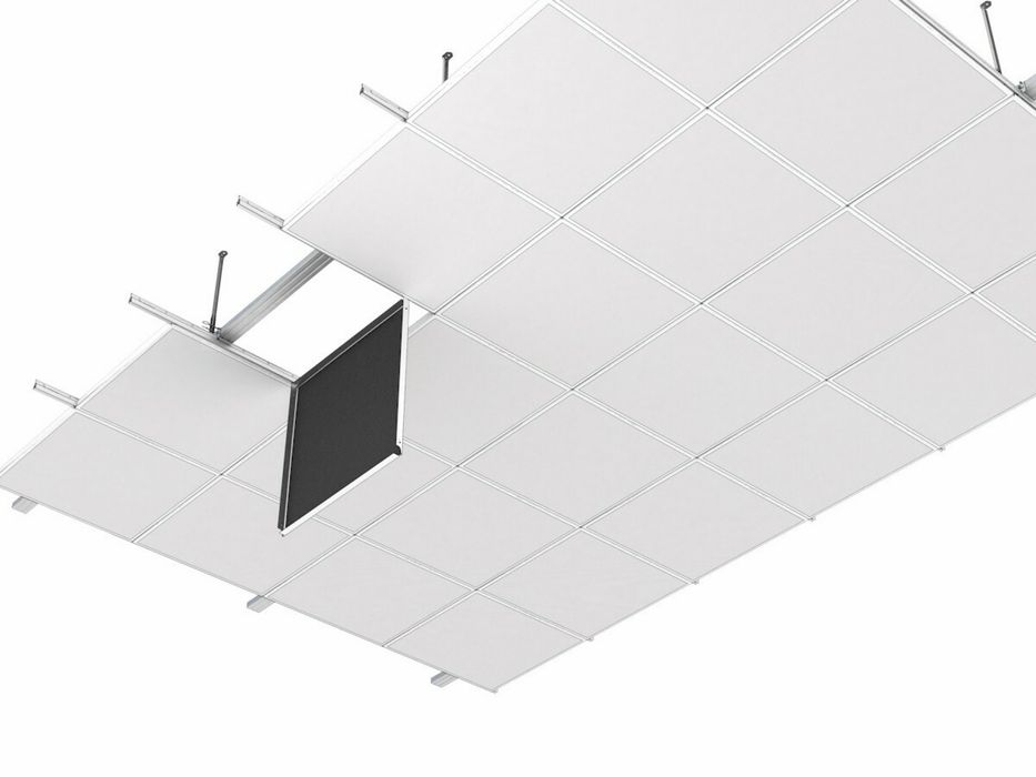 Кассетные потолки CLIP-IN для чистых помещений