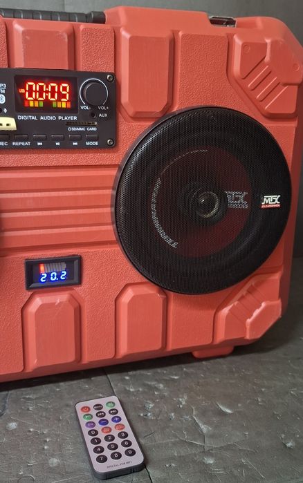 Radio,bluetooth,usb Parkside 2x60 wati