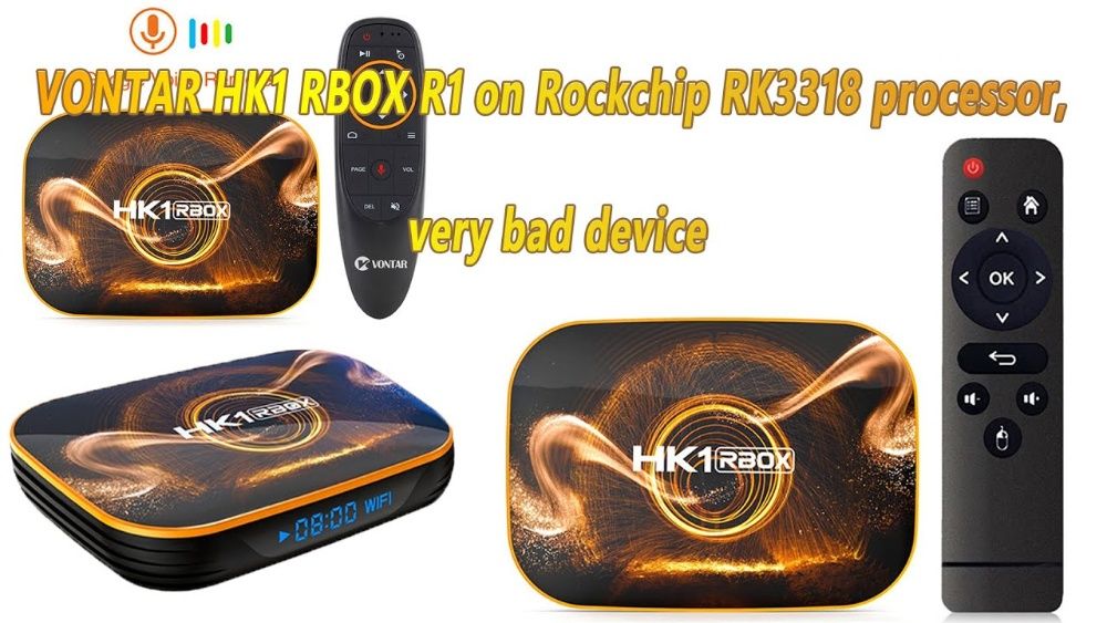 Android tv box HK1 RBOX