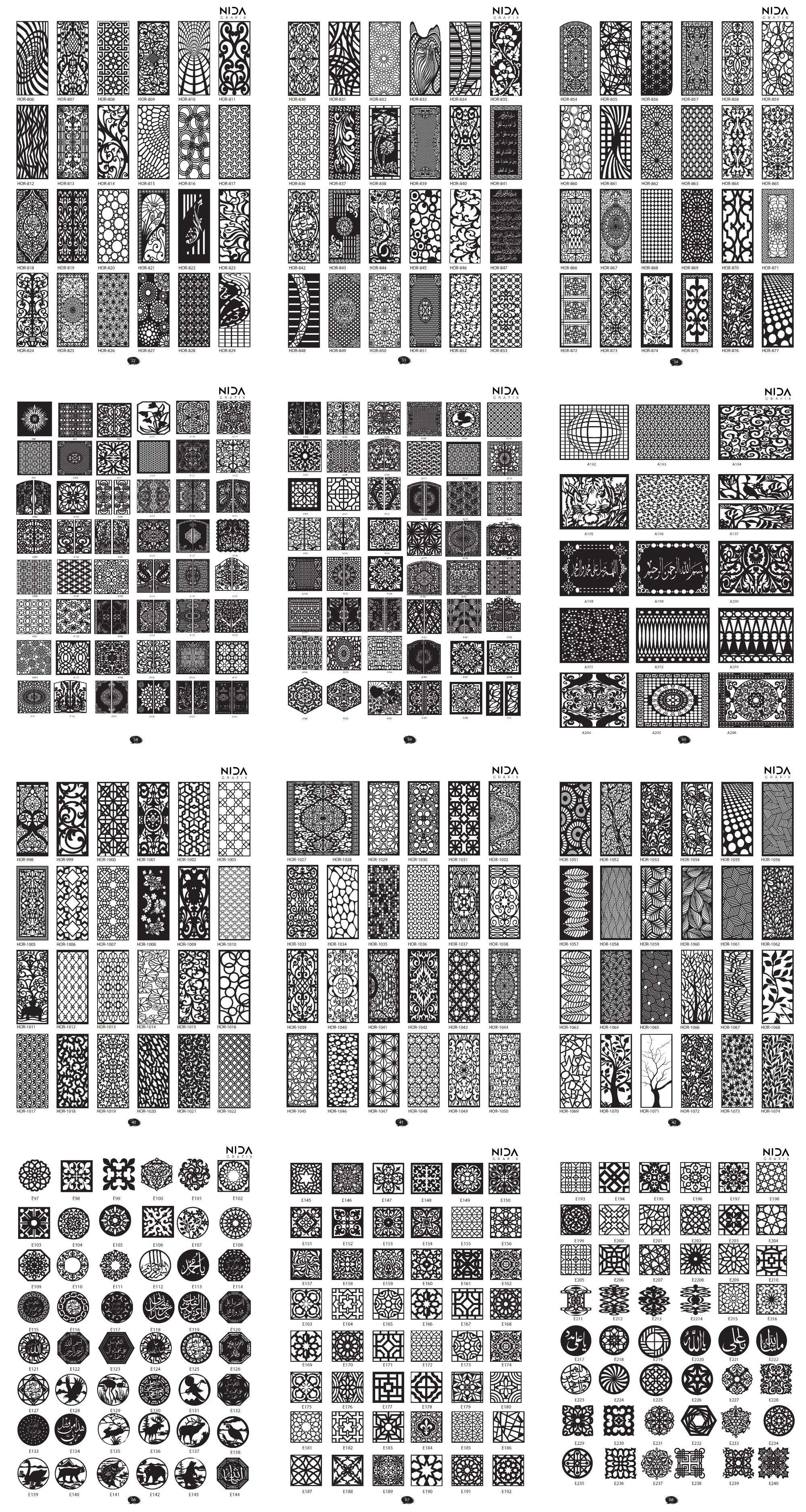 2267 Modele Vectoriale + Catalog prezentare (editabil) pdf/Fisiere DXF