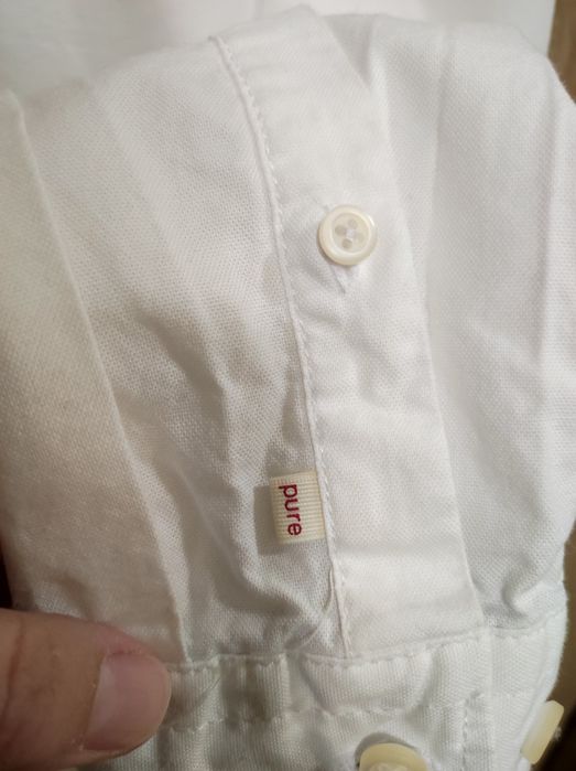 Нова мъжка риза от памук Pure H. Tico Oxford