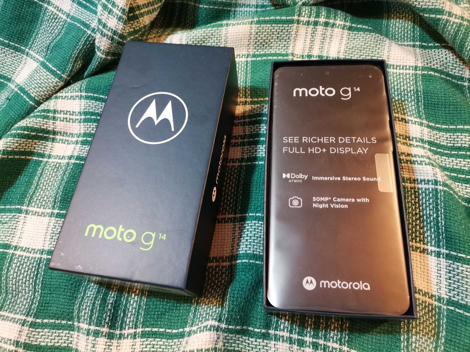Motorola Moto G14, чисто нов, неразпечатан