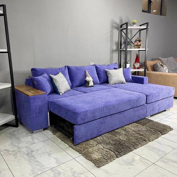 Раскладной диван и кресло