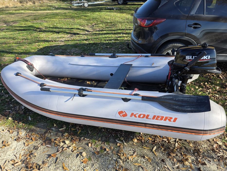 Barca Pneumatica Kolibri DSL 300 și roti