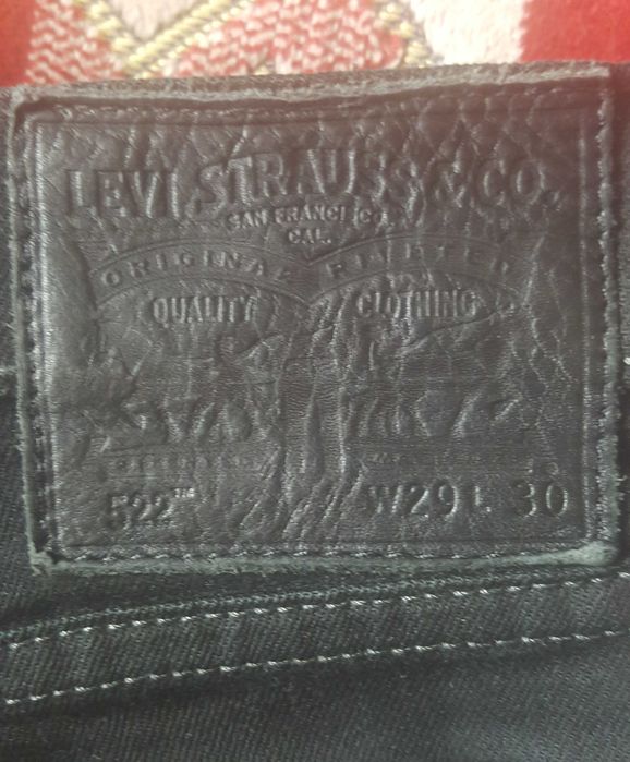 Фирмен.джинсы от "Levis" model 522 original W29xL30 на 42-44 разм.