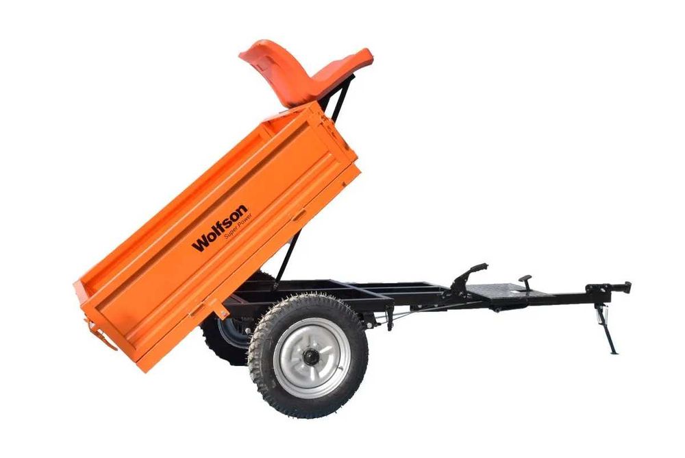 Motocultor 8.5CPTransmisie pe pinion -  Cu Remorca   ..