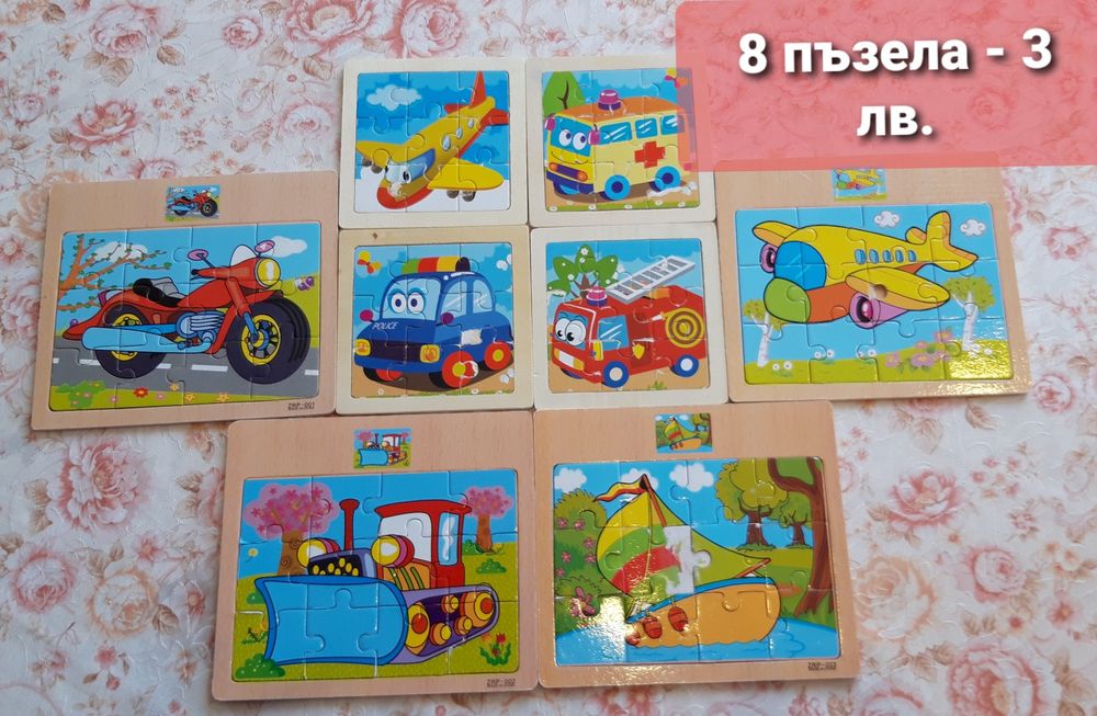 Детски пъзели - спайдермен, пес патрул, мики маус, батман, томас, лъв