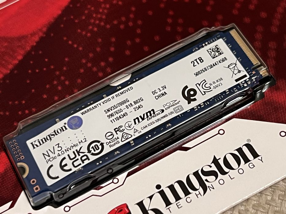 Kingston NV3 2TB NVMe M.2 SSD