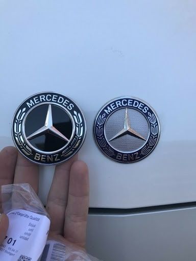 Предна емблема за Mercedes Benz/Мерцедес w220 w203 w211 CDI w204 w210