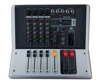 Mixer audio profesional WVNGR KA-40 cu amplificare 4 intrari microfon