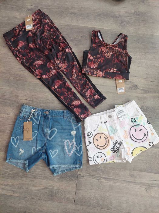Next пола, рикля,  блуза, къси панталонки