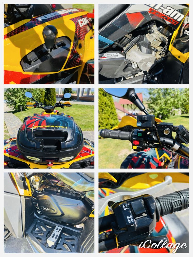 Can-am Renegade 800 4x4, Scut, Troliu nu(Polaris Cf Moto Tgb)