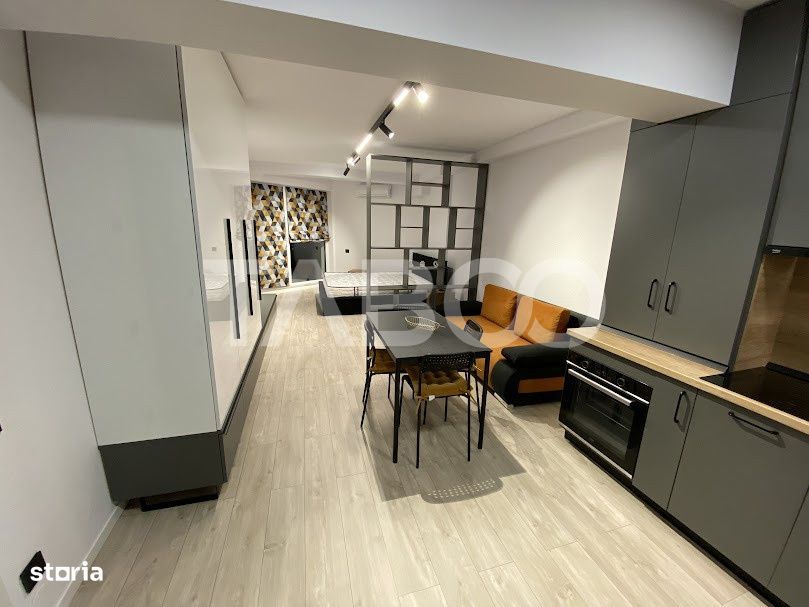 Garsoniera de inchiriat 36 mp balcon loc parcare zona Doamna Stanca