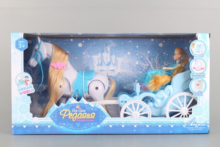 Кукла Елза  с каляска