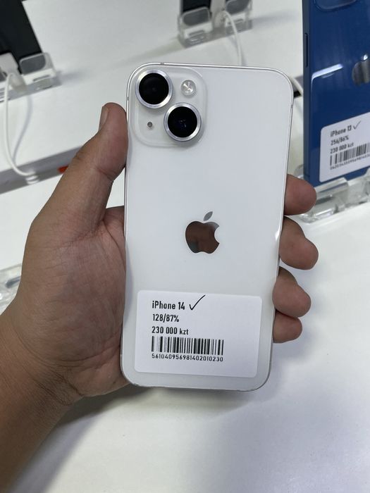 iPhone 14 128/87% в идеальном состоянии