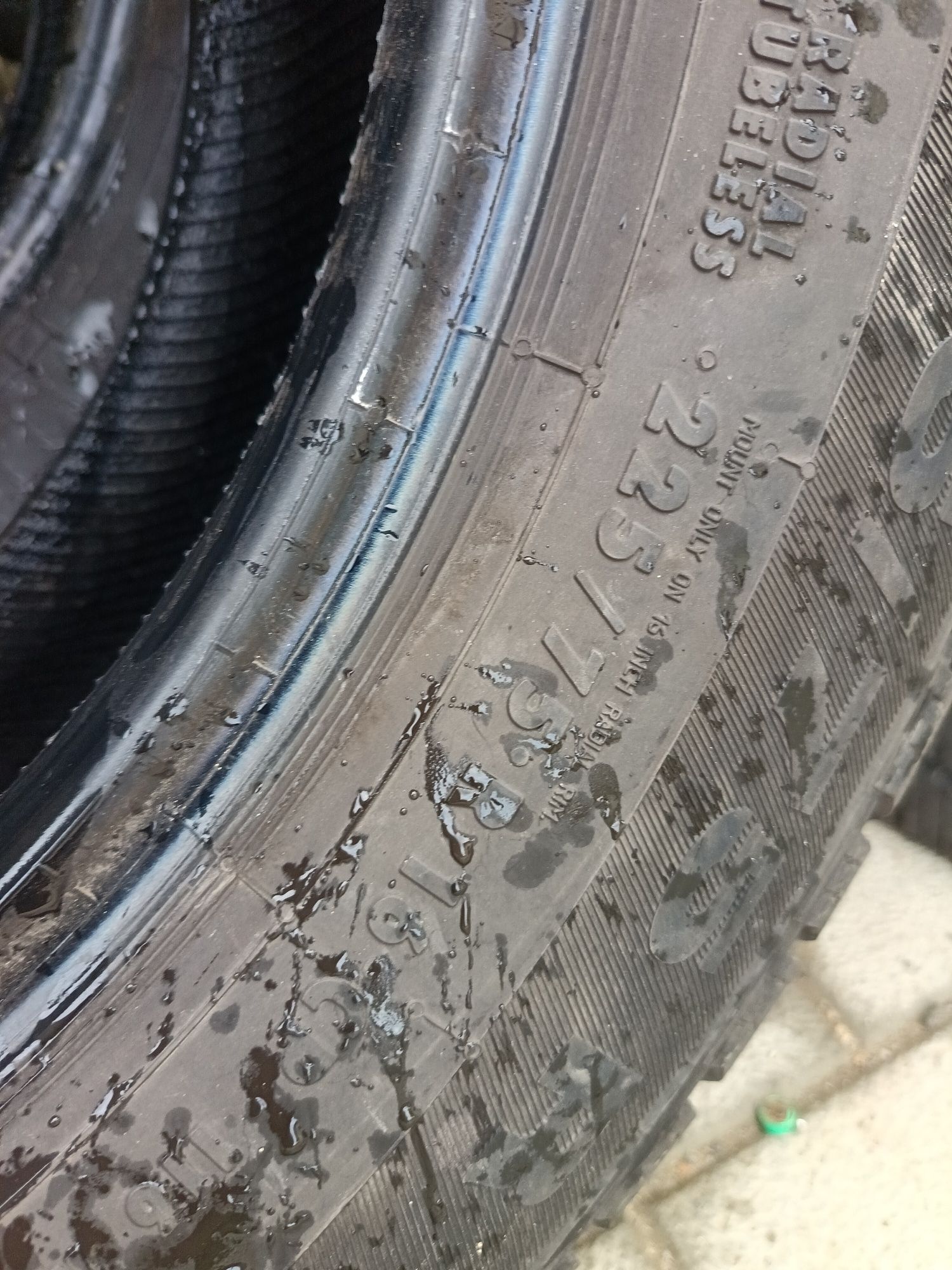 Anvelope vara 225 75 16c continental 2017 6.8mm