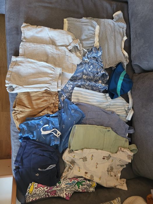 Лот летни дрехи Next, Obaibi, Zara, HM размер 86 см