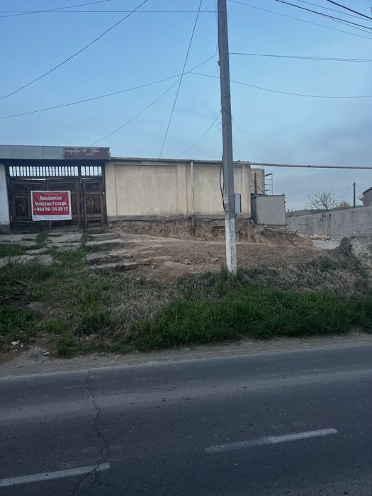 Участок 7 соток на луначарском