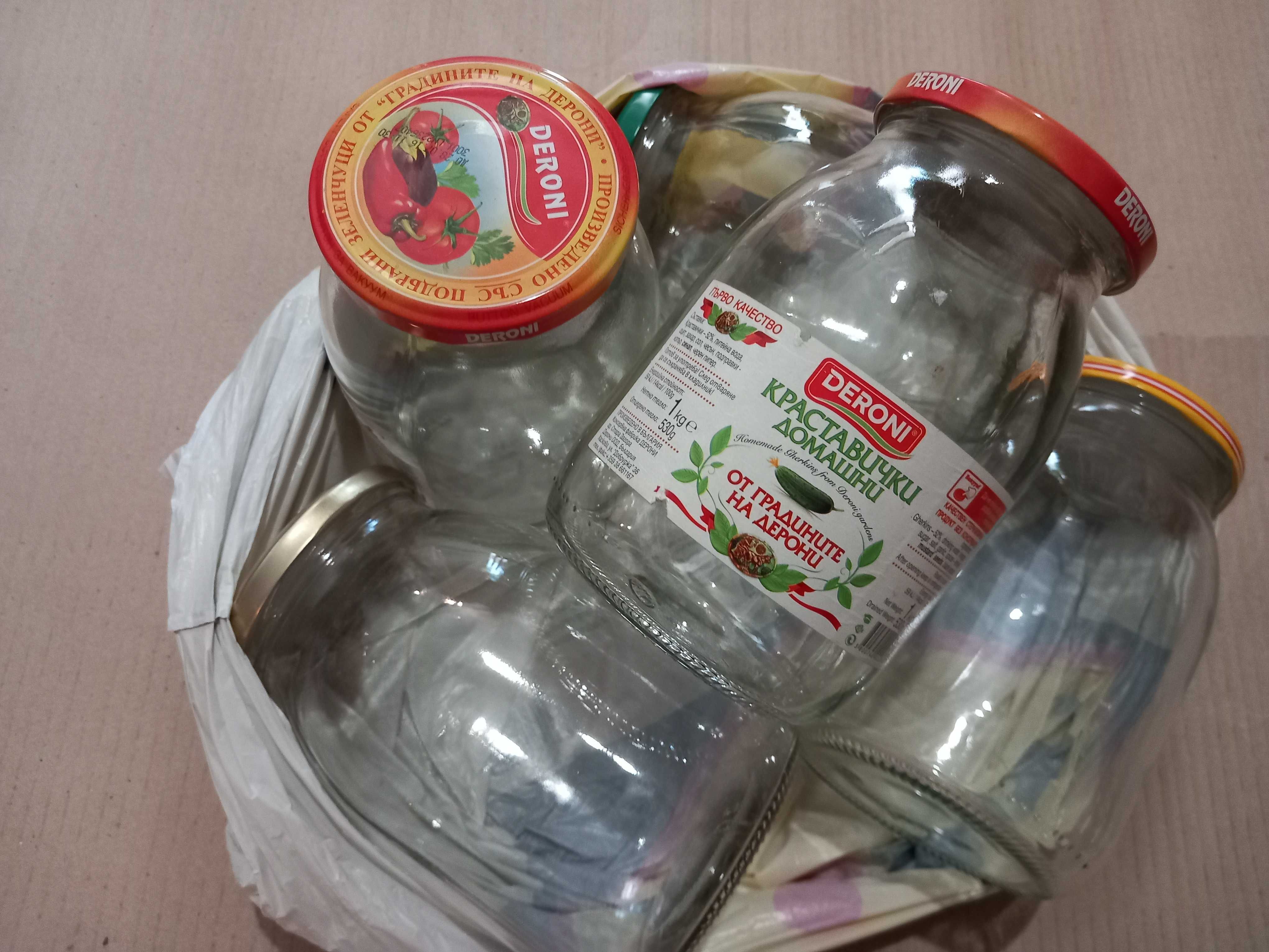 Буркани и бутилки с винтова капачка