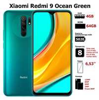 Xiaomi Redmi 9 64GB Dual sim 6.53" 4GB Nou Sigilat