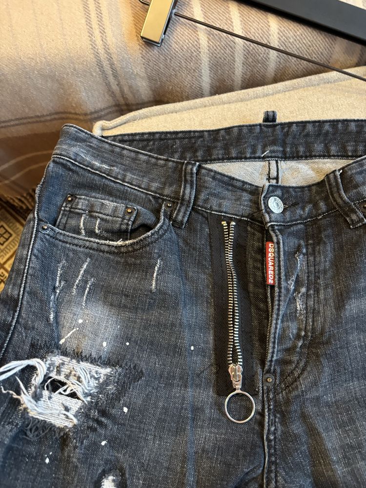 Blugi Dsquare2; 100 % Autentici  Slim jeans 'Masura 31  italia