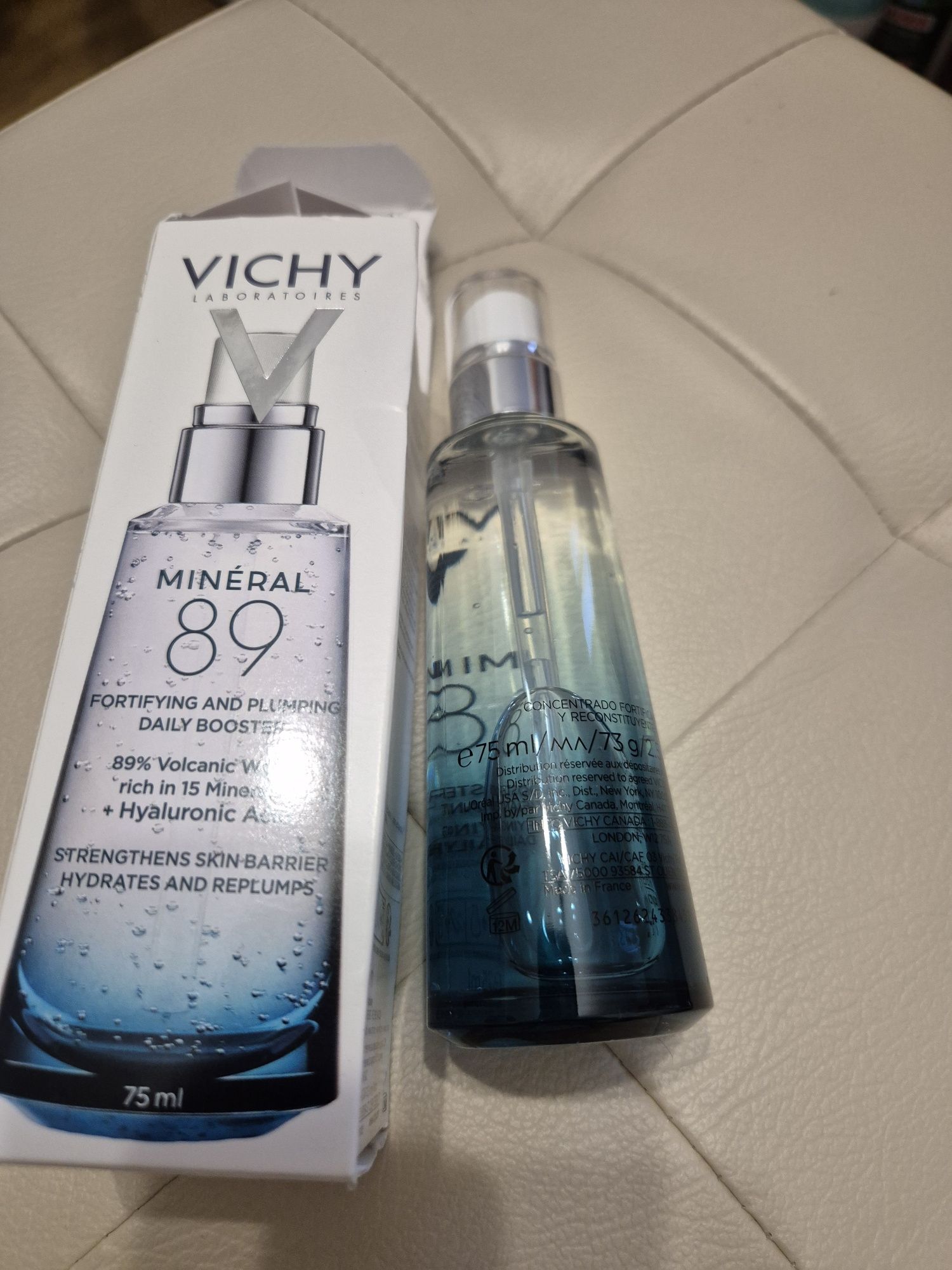 Gel-booster zilnic cu acid hialuronic cu efect de hidratare si fortifi