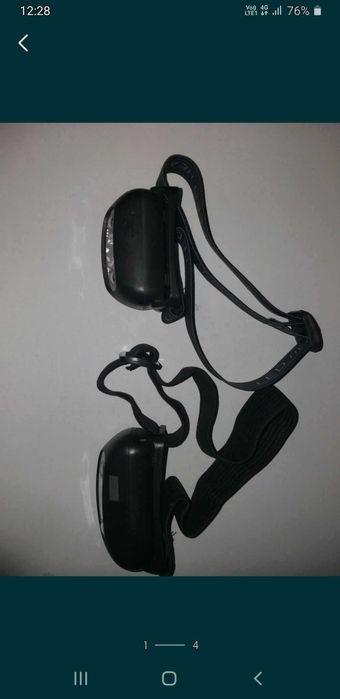 Set 2 lanterne de cap, 2 faze de iluminare, noi