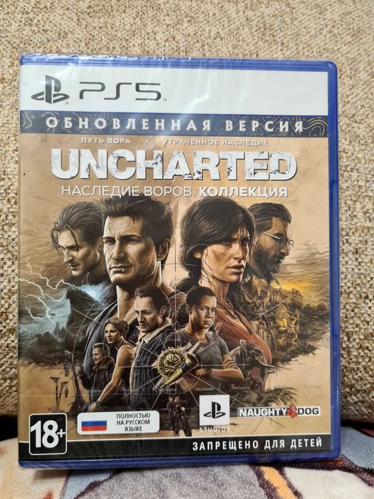 Игра Uncharted. Наследие воров. Коллекция для PS5