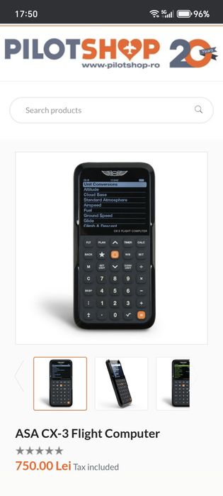 ASA CX-3 Flight Computer