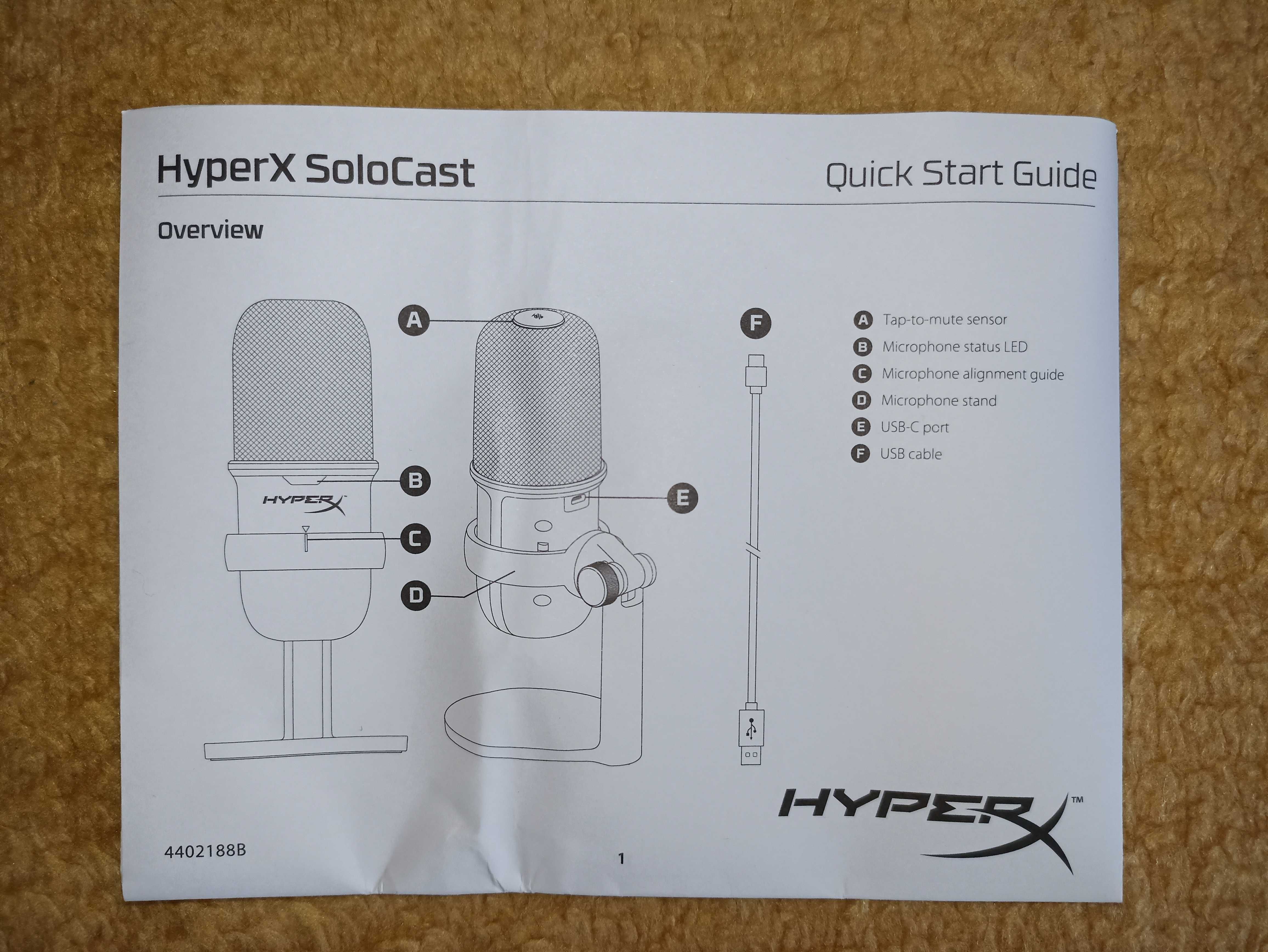 | Microfon HyperX |