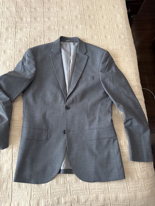 Sacou gri H&M slim fit