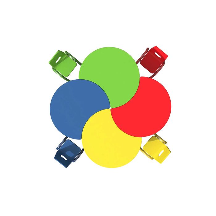 Ученическа маса RFG Moon, с регулируема височина, от I до XII клас