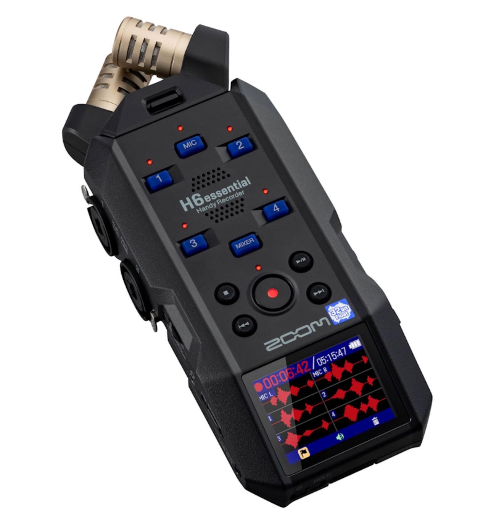 Zoom H6essential 6-трековый рекордер 32-bit  5 в одном RECORDER Новый!