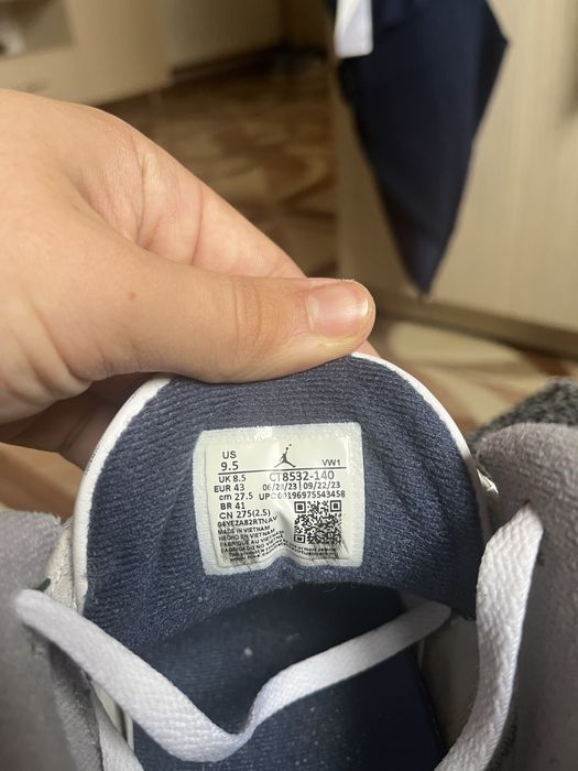 Jordan 3 retro MidNight navy