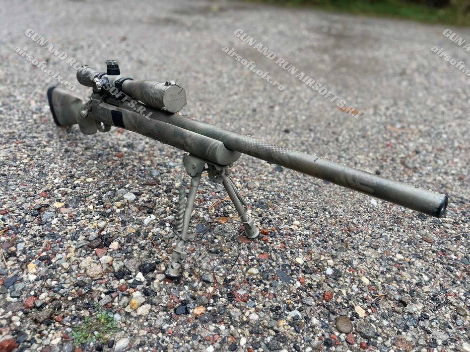 PUSCA MODIFICATA PENTRU LUNETISTI (Accesorii Incluse) Airsoft Carabina