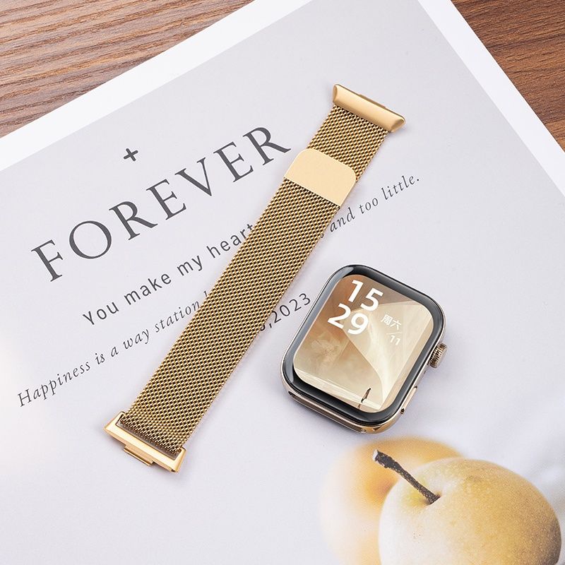 Huawei Watch Fit 3 4 4 Pro / MILANESE Магнитна стоманена каишка