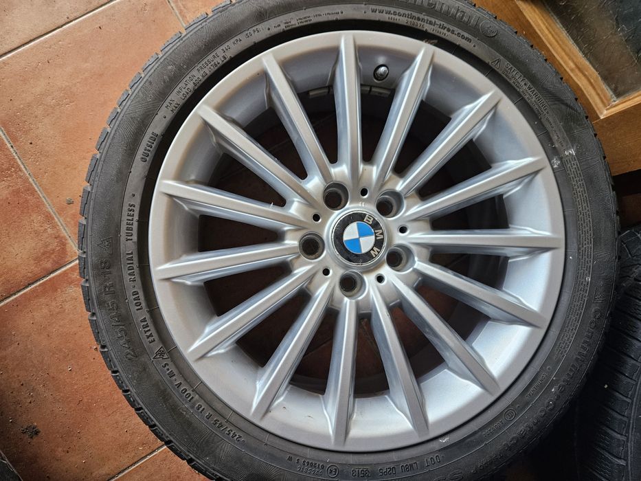 Roti Continental cu jante BMW 245 45 18