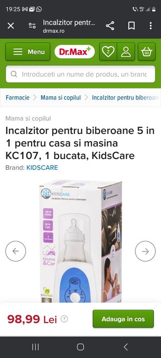 Incalzitor biberoane 5 in 1